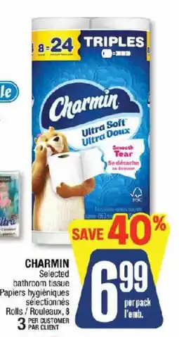 Jean Coutu Charmin selected bathroom tissue offer