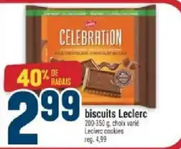 Marché Adonis Leclerc biscuits offer