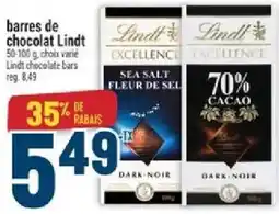 Marché Adonis Lindt chocolate bars offer