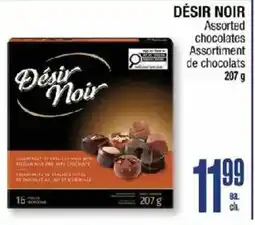 Jean Coutu Désir Noir assorted chocolates offer