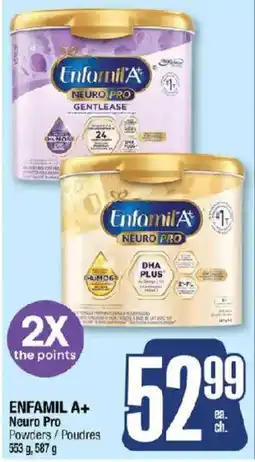 Jean Coutu Enfamil A+ Neuro Pro Powders offer