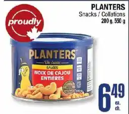 Jean Coutu Planters snacks offer