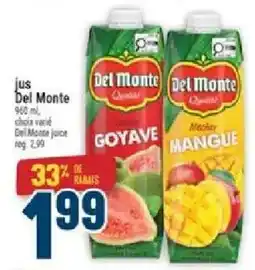 Marché Adonis Del Monte juice offer