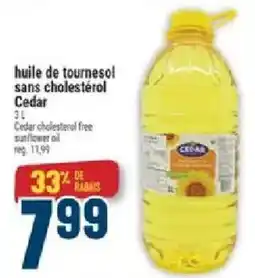 Marché Adonis Cedar huile de tournesol sans cholestérol offer