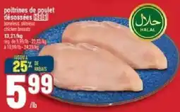 Marché Adonis poitrines de poulet désossées offer