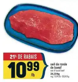 Marché Adonis eye of round beef offer