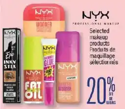 Jean Coutu NYX Professional Makeup Selected makeup products offer