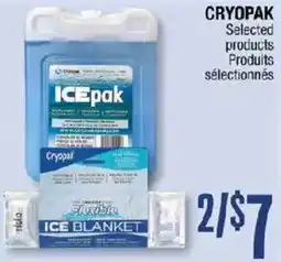 Jean Coutu Cryopak selected products offer