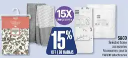 Jean Coutu S&CO selected home accessories offer