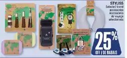 Jean Coutu StyliSS selected travel accessories offer