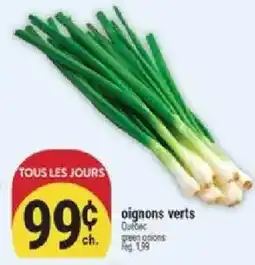 Marché Adonis oignons verts offer
