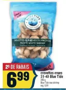 Marché Adonis Blue Tide raw shrimp offer