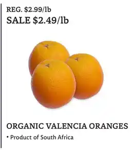 The Big Carrot ORGANIC VALENCIA ORANGES offer