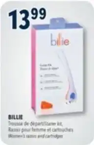 Familiprix Billie women's razors and cartridges offer
