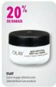 Olay selected facial care products