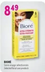 Familiprix Biore selected facial care products offer