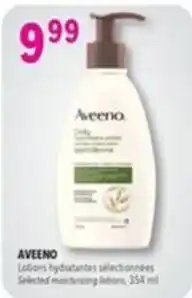 Familiprix Aveeno selected moisturizing lotions offer
