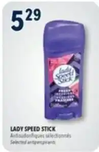 Familiprix Lady speed stick offer