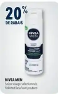 Familiprix Nivea men selected facial care products offer