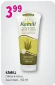 Familiprix Kamill hand cream offer