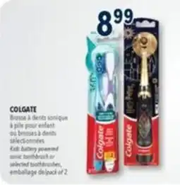 Familiprix Colgate kids battery powered sonic toothbrush or selected toothbrushes offer