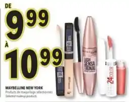 Familiprix Maybelline New York selected makeup products offer