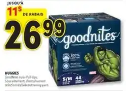 Familiprix Huggies GoodNites pull ups offer
