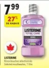 Familiprix Listerine total care zero offer