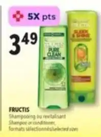 Familiprix Fructis shampoo or conditioner offer