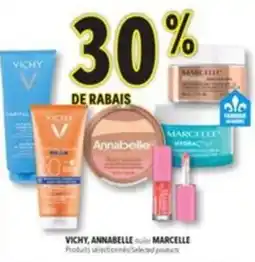 Familiprix Vichy, Annabelle, Marcelle selected products offer