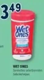 Familiprix Wet Ones selected wipes offer