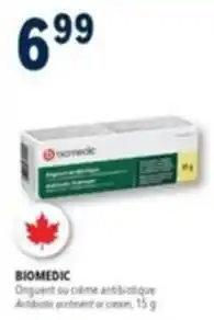 Familiprix Biomedic antibiotic ointment or cream offer