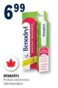 Familiprix Benadryl selected products offer