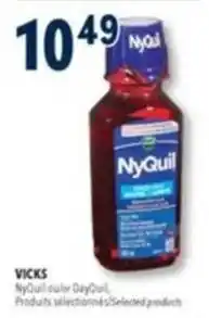 Familiprix Vicks NyQuil color DayQuil offer