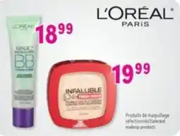 Familiprix L'oreal paris selected makeup products offer