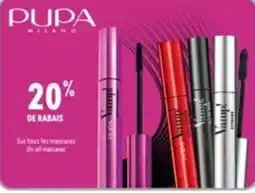 Familiprix Pupa Milano mascaras offer