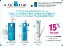 Familiprix La Roche Posay your solution for oily to acne-prone skin offer