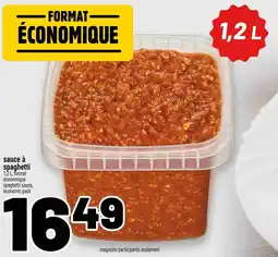 Metro Sauce à spaghetti offer