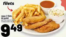 Metro 3 chicken tenders meal offer