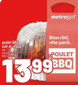 Metro Metrogo! poulet BBQ offer