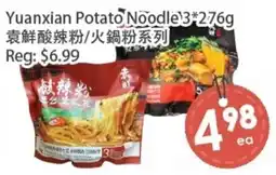 Fresh Palace Supermarket Yuanxian Potato Noodle offer