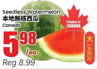 Seedless Watermelon