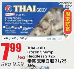 Btrust Supermarket Thai gold frozen shrimp headless 21/25 offer