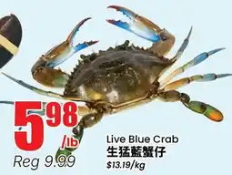 Btrust Supermarket Live Blue Crab offer