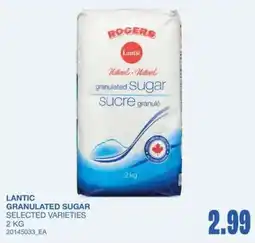 Wholesale Club Lantic granulated sugar offer