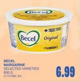 Wholesale Club Becel margarine selected varieties offer