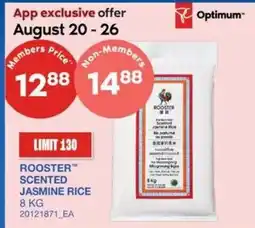 Wholesale Club Rooster scented jasmine rice offer