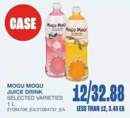 Wholesale Club Mogu Mogu juice drink selected varieties offer
