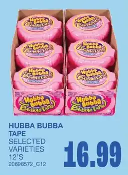 Wholesale Club Hubba Bubba tape offer