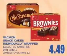 Wholesale Club Vachon snack cakes offer